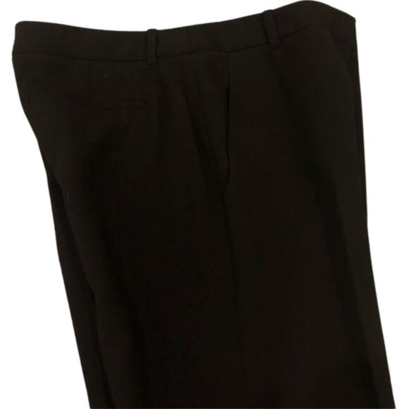 BCBGMaxAzria Simon Black Dress Pants Mid-Rise Trousers Size 0 NWOT - Picture 8 of 13